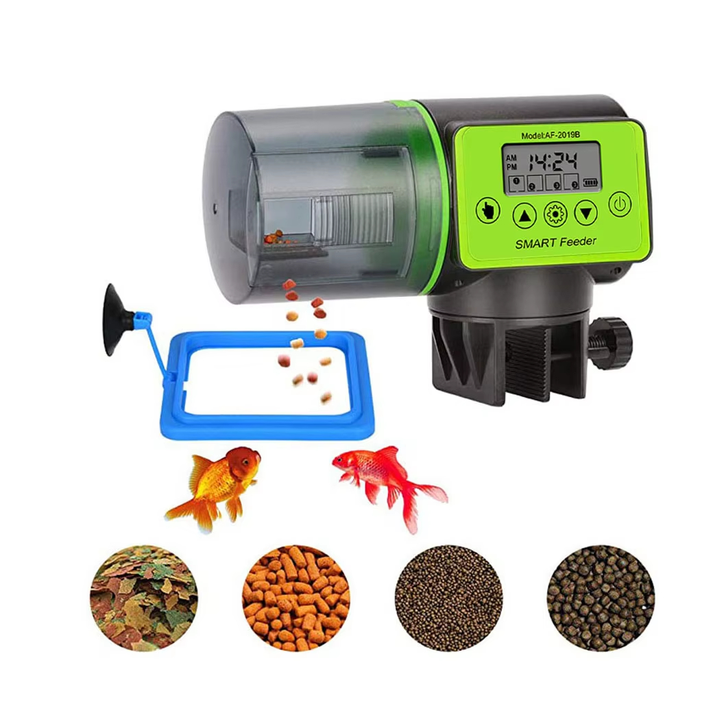 Fishing Line Dispenser - Intelligent Timing Automatic Fish Feeder Digital
