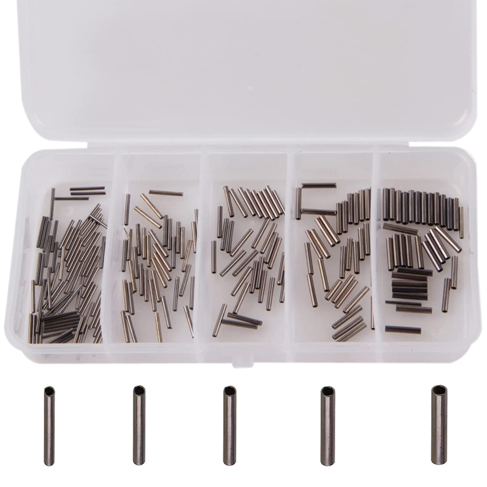 180Pcs/Box 0.6mm-1.4mm Copper  - Fishing Line Box recension och pris