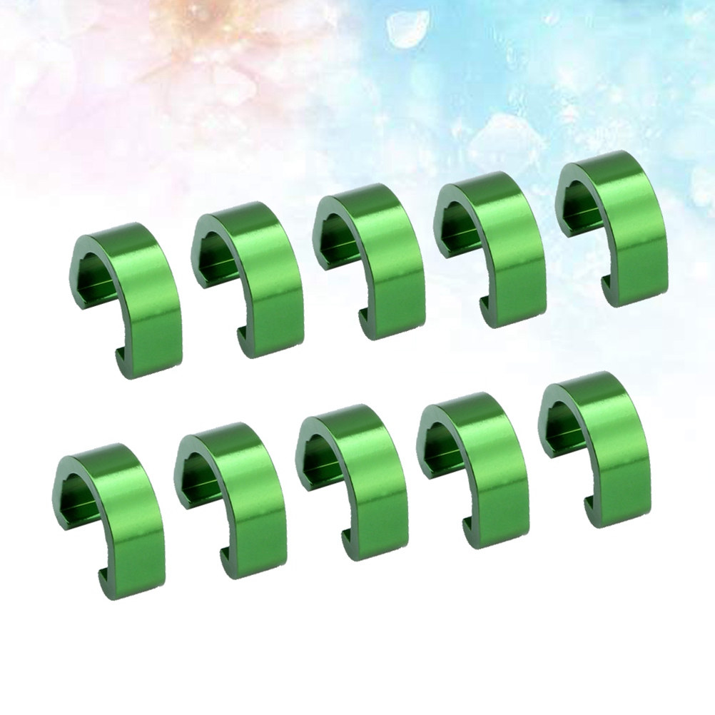 10Pcs Bike Cable Holder Alumin - Tippet Line recension och pris