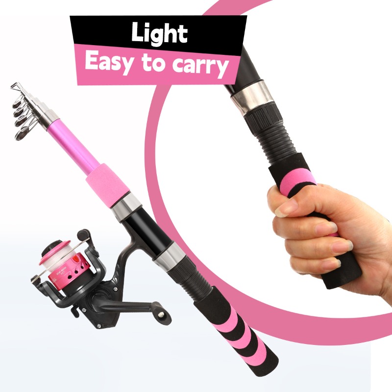 Kids Adult Beginner Fishing Ro - Freshwater Line recension och pris