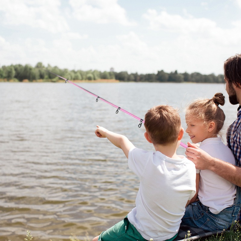 Kids Adult Beginner Fishing Ro - Freshwater Line recension och pris