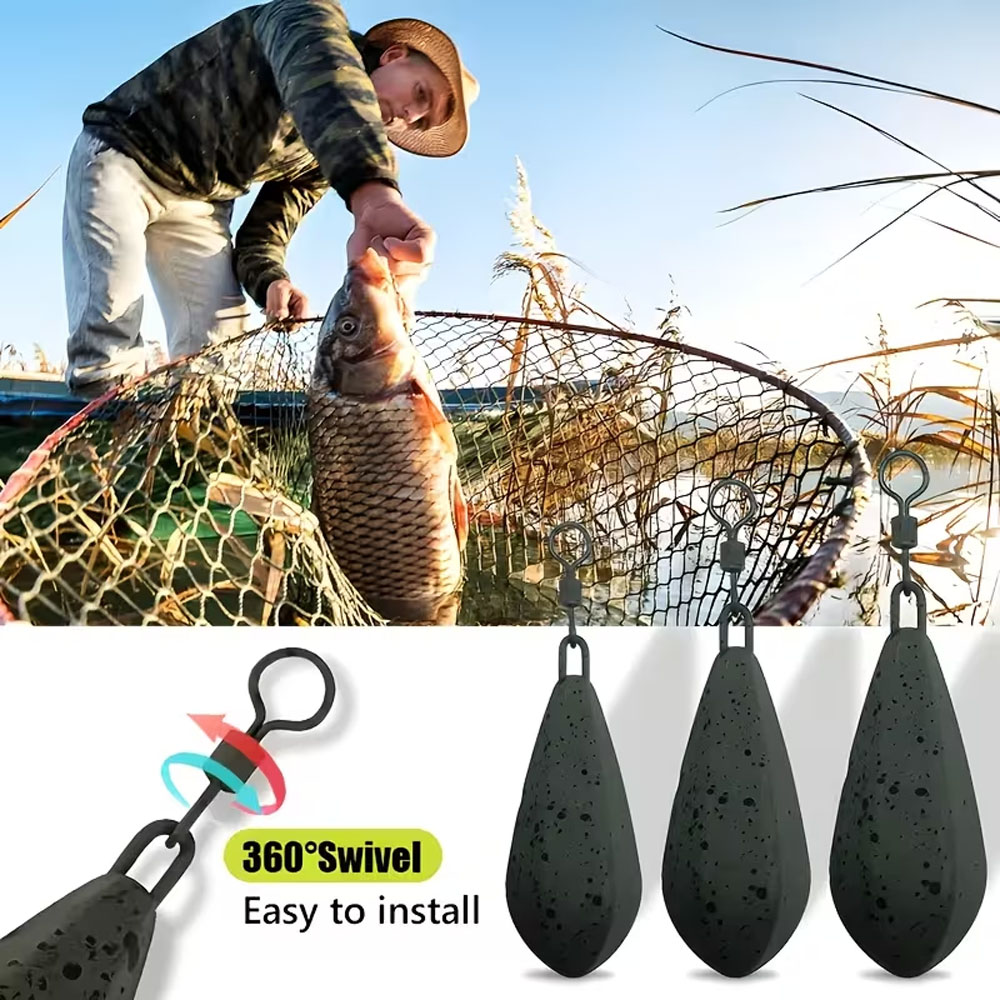 4-Pack Heavy-Duty Carp Fishing - Freshwater Line recension och pris