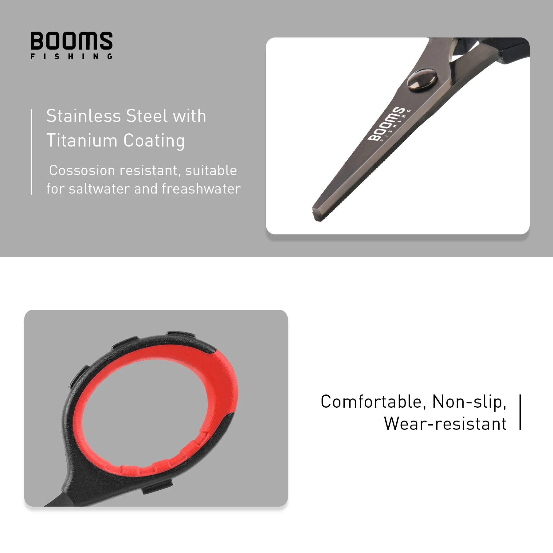 Booms Fishing S05 Braid Wire S - Fishing Line Cutter recension och pris