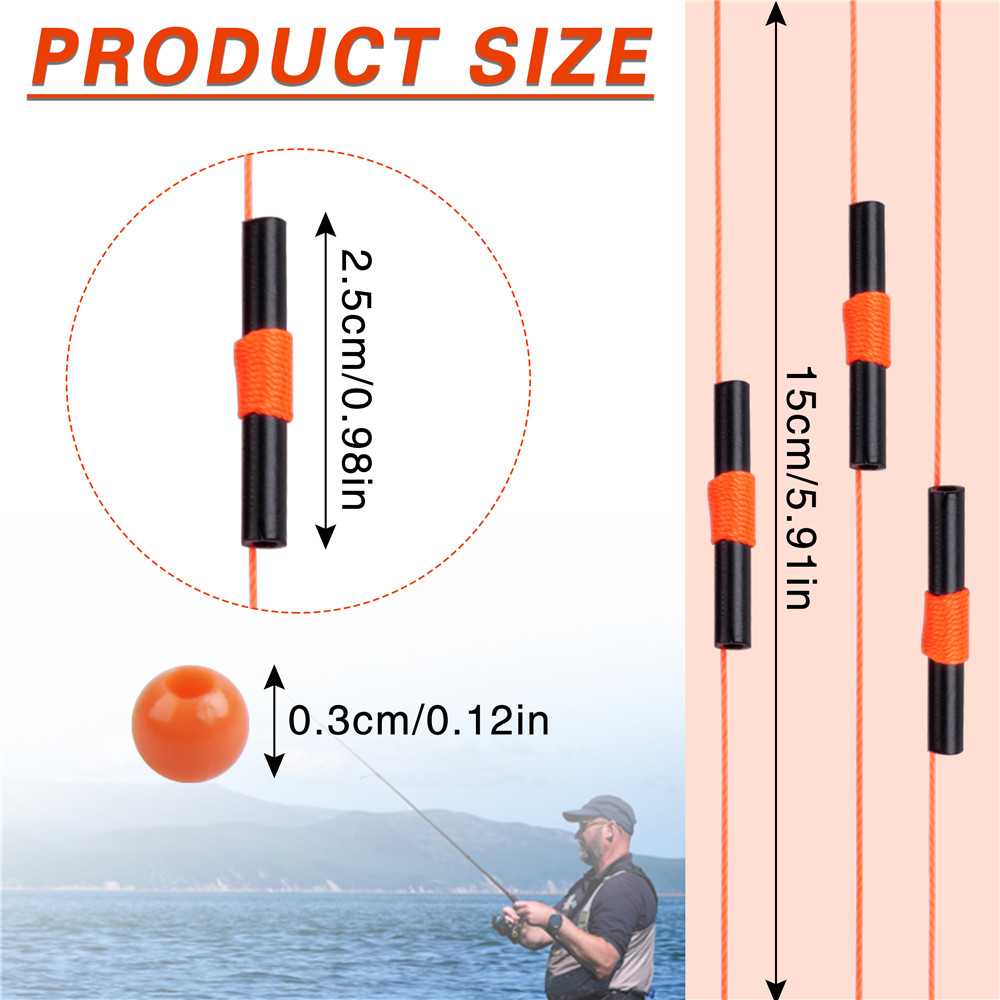 150PCS Bobber Stops Slip Bobbe - Freshwater Line recension och pris
