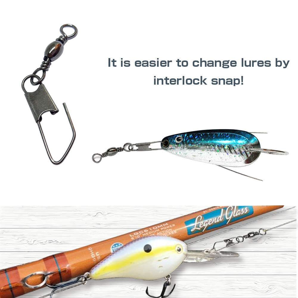 50Pcs Stainless Steel Snap Swi - Freshwater Line recension och pris