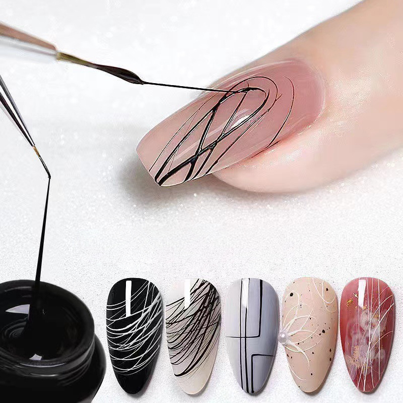 Nail Art Drawing Gel, Elastic  - Copolymer Line recension och pris