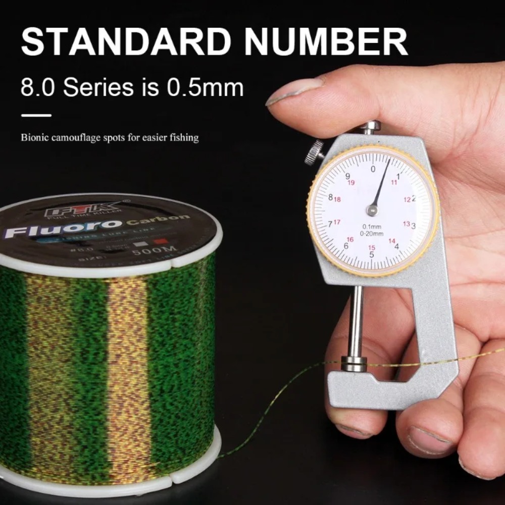 Billings Invisible Spotted Lin - Fluorocarbon Line recension och pris