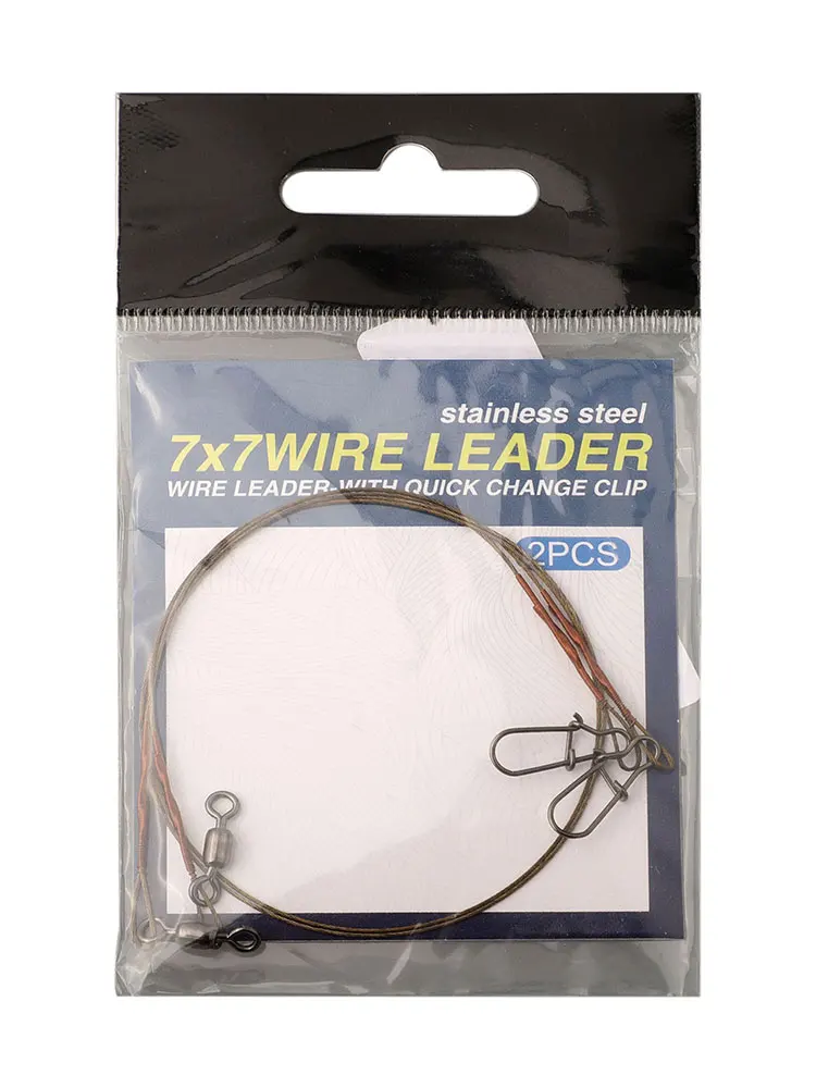 2pcs/Pack Fishing Line Steel W - Leader Line recension och pris