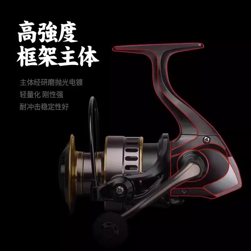 Full Metal Spinning Fishing Re - Ice Fishing Line recension och pris