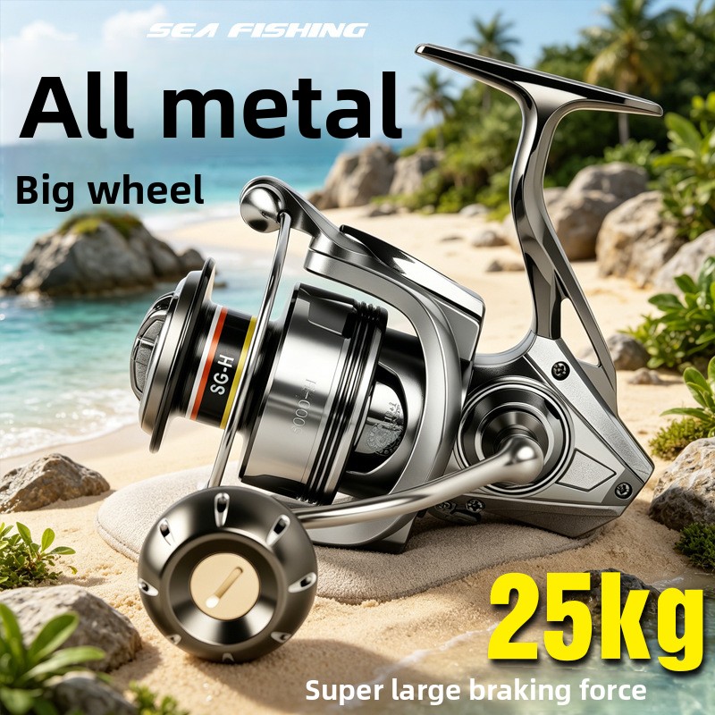 Premium full metal spinning re - Ice Fishing Line recension och pris