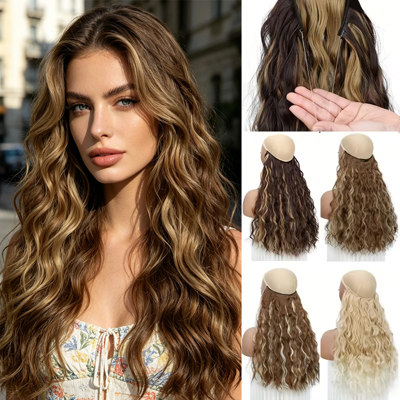 18Inch Synthetic Long Wavy Cul - Tippet Line recension och pris