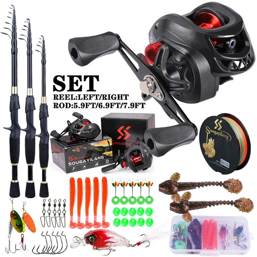 Sougayilang Fishing Rod and Re - Freshwater Line recension och pris