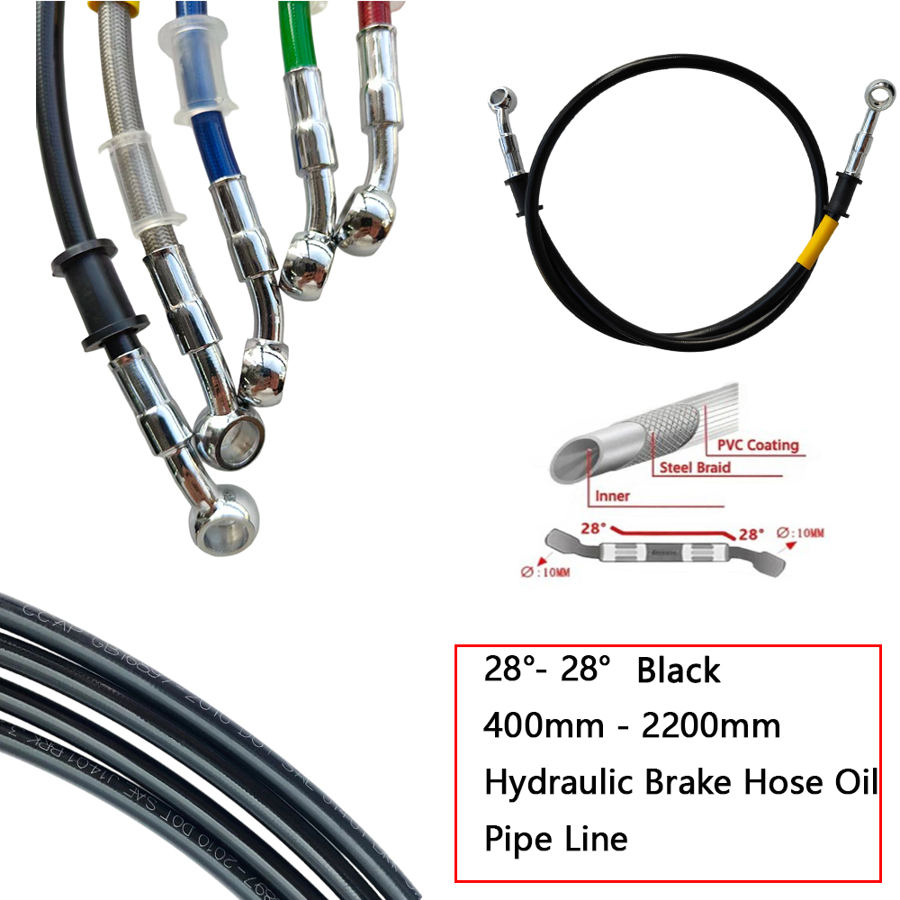 28°-28° Black Braided Hydrauli - Braided Line recension och pris