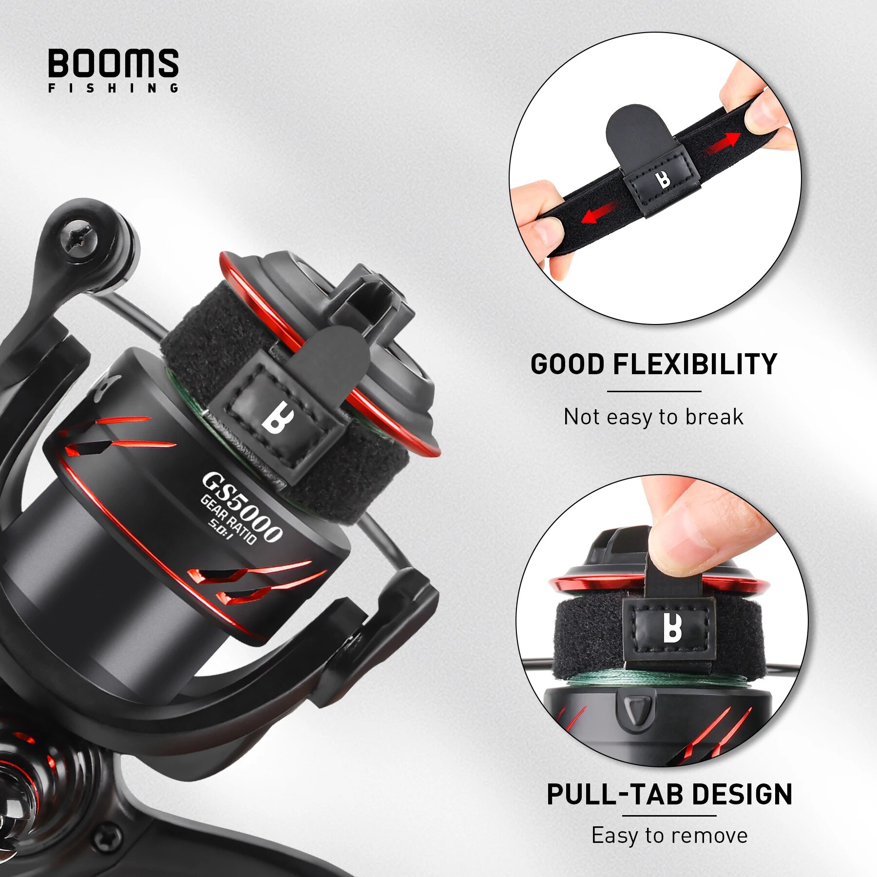Booms Fishing SB1 4Pcs Spinnin - Fishing Line Spool recension och pris